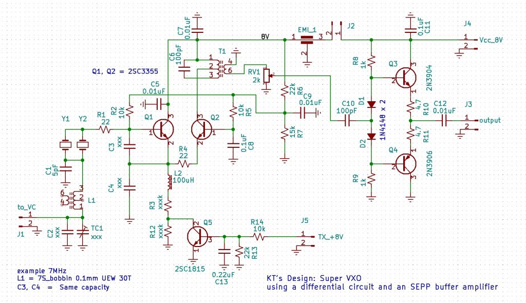 super_VXO_type3D using a differential circuit
